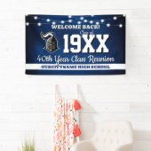 School Colors Class Reunion Welcome Banner (Insitu)