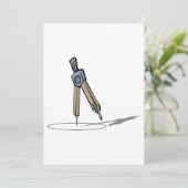 School Compass Kaart (Staand voorkant)