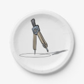 School Compass Papieren Bordje (Voorkant)