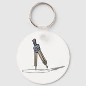 School Compass Sleutelhanger (Voorkant)