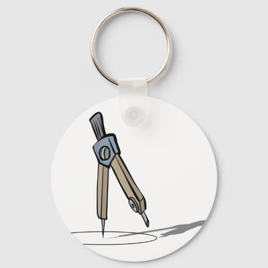 School Compass Sleutelhanger (Achterkant)