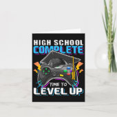 School Compleet Videogame Senior Afstuderen Gift Kaart (Voorkant)