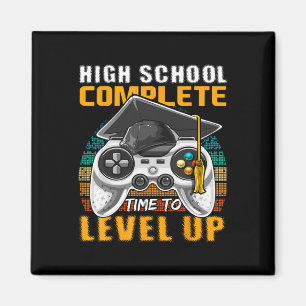 School Compleet Videogame Senior Afstuderen Gift Magneet