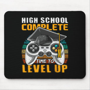 School Compleet Videogame Senior Afstuderen Gift Muismat