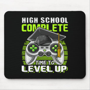 School Compleet Videogame Senior Afstuderen Gift Muismat