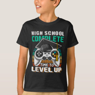 School Compleet Videogame Senior Afstuderen Gift T-shirt