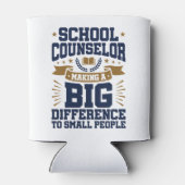 School Counsel maakt groot verschil kleine mensen Blikjeskoeler (Achterkant)