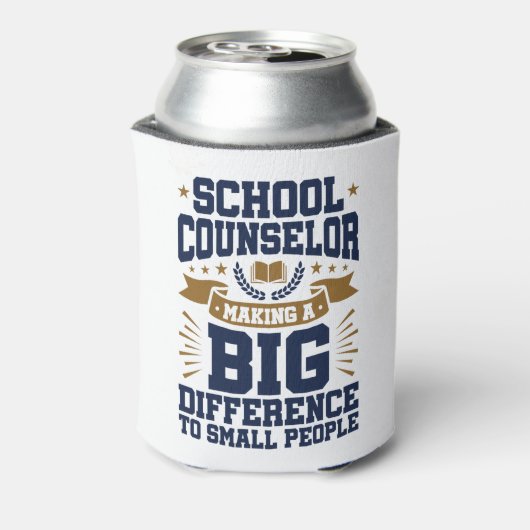 School Counsel maakt groot verschil kleine mensen Blikjeskoeler (Blikje Achterkant)
