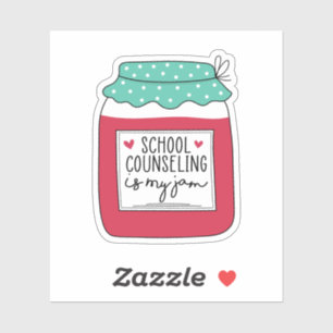 School counseling is mijn jam, schooladviseur Gift Sticker