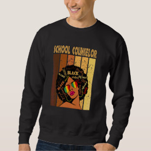 School Counselor Afro African American Black Histo Trui