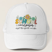 School Counselor Alright Stop Reguleren en luister Trucker Pet (Voorkant)