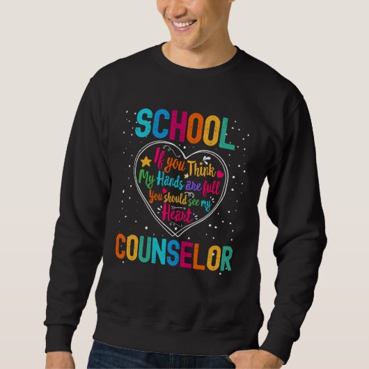 School Counselor Appreciation Week Back to School  Trui (Voorkant)