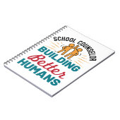 School Counselor Building Better Humans Notitieboek (Linkerzijde)
