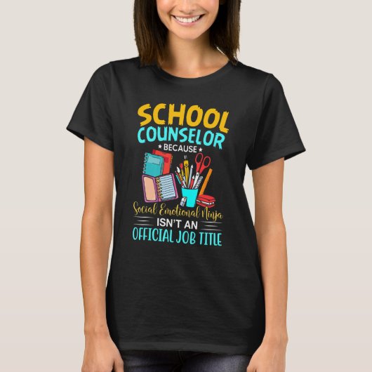 School Counselor Counseling Week Quotes T-shirt (Voorkant)