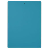 School Counselor Custom Modern Calming Diep Blauwg Klembord (Achterkant)