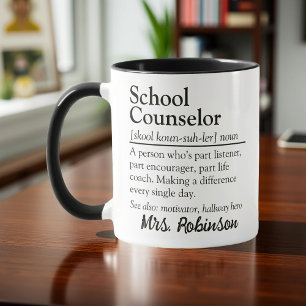 School Counselor Definitie Waardering Mok