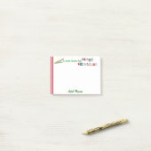 School Counselor Gepersonaliseerd Post-it® Note (Op bureau)