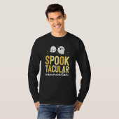 School Counselor Halloween Matching Teacher Crew G T-shirt (Voorkant volledig)