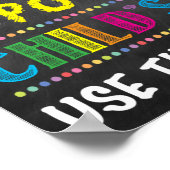 School Counselor Kantoor Poster (Hoek)