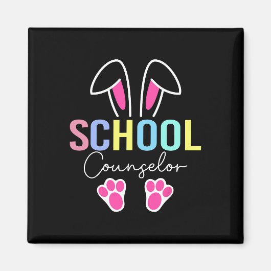 School Counselor Pasen Leraar School Counseling Magneet (Voorkant)