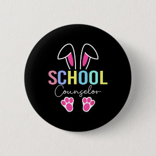 School Counselor Pasen Leraar School Counseling Ronde Button 5,7 Cm