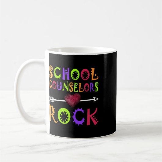 School Counselor Rock Heart Book School Counseling Koffiemok (Links)