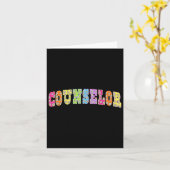 School Counselor Squad Docent Floral terug naar sc Kaart (Gele Bloem)