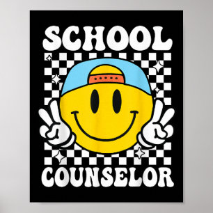 School Counselor Teacher counseling Kantoor School Poster