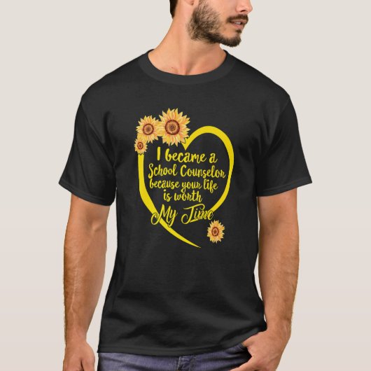 School Counselor Week  Teacher School Psych T-shirt (Voorkant)