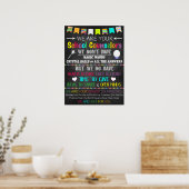 School Counselors Kantoor Decor Poster (Keuken)
