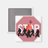 School Crossing Guard Magneet (Voorkant / Achterkant)