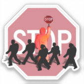 School Crossing Guard Sticker (Voorkant)