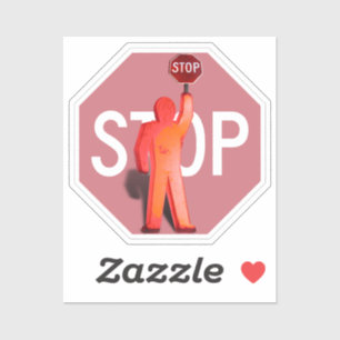 School Crossing Guard Sticker