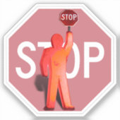 School Crossing Guard Sticker (Voorkant)
