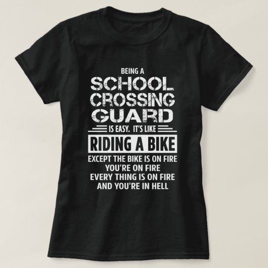 School Crossing Guard T-shirt (Design voorkant)