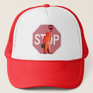 School Crossing Guard Trucker Pet
