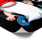 School Crusher Byck To School Cute Gnome Soccer St Poster (Hoek)