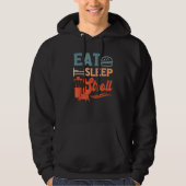 School Custodian Apprecie Janitor Work Uniform Hoodie (Voorkant)