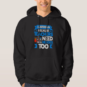 School Custodian Apprecie Janitor Work Uniform Hoodie