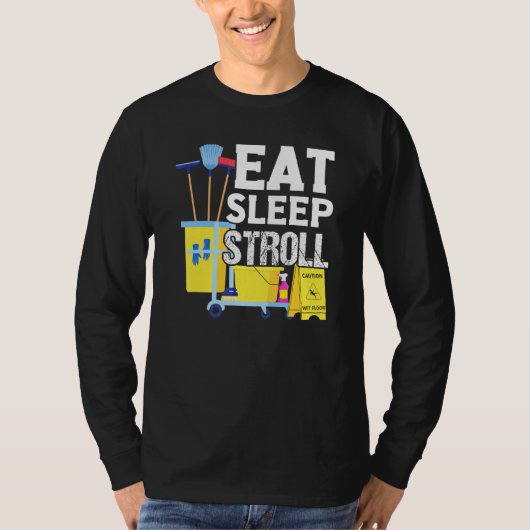 School Custodian Apprecie Janitor Work Uniform T-shirt (Voorkant)