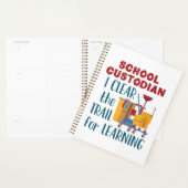School Custodian I Clear the Trail for Learning Planner (Display)
