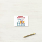 School Custodian I Clear the Trail for Learning Post-it® Notes (Op bureau)