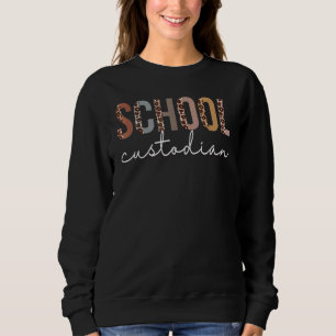 School Custodian Leopard waardering voor vrouwen v Trui