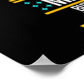 School Custodian Magicia Caretaker Janitor Graphi Poster (Hoek)