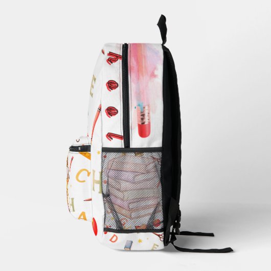 School Days Kids Backpack for Back to School Bedrukte Rugzak (Rechts)