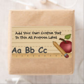 School Dayz All Purpose Label (Insitu)