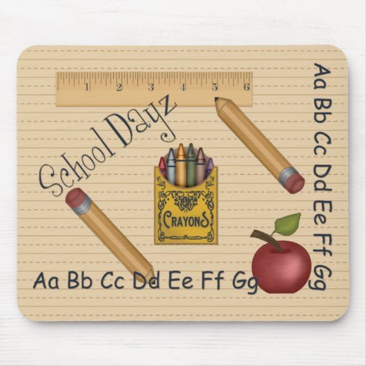 School Dayz Mousepad Muismat (Voorkant)