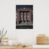 School Daze No 13 Kleurversie Poster (Keuken)