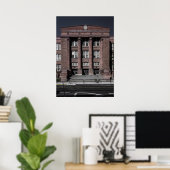 School Daze No 13 Kleurversie Poster (Thuiskantoor)