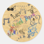 School Daze Sticker (Voorkant)